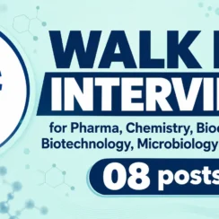 IIIM Interview for Pharma, Chemistry, Biochemistry, Biotechnology, Microbiology candidates